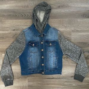 Blue & Grey Jean Jacket